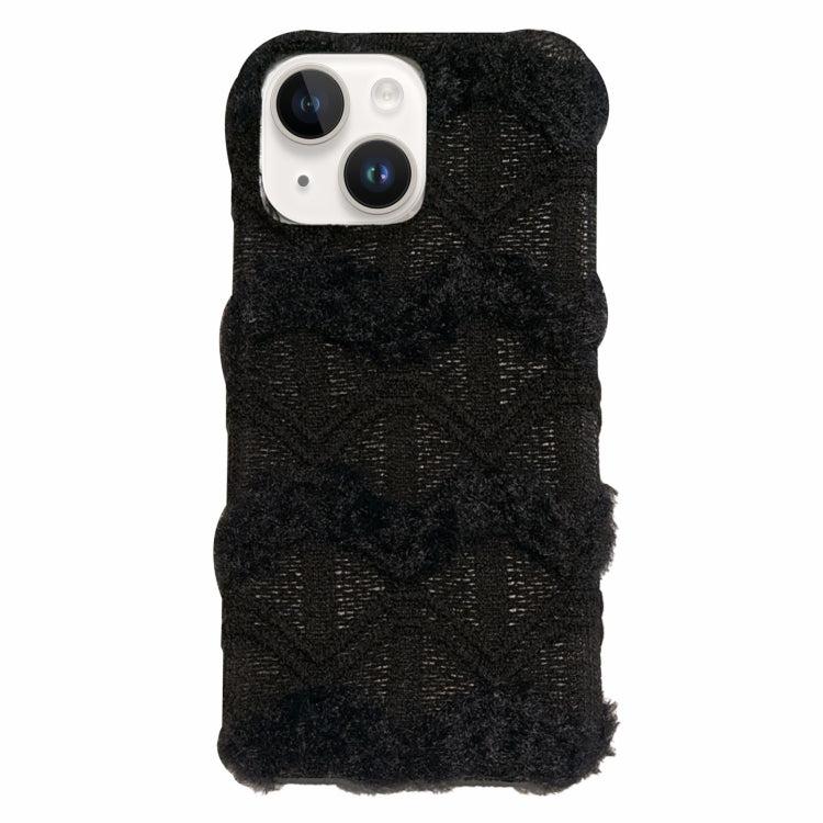 Lace Striped Plush TPU Phone Case, For iPhone 13 Pro Max, For iPhone 13 Pro, For iPhone 13