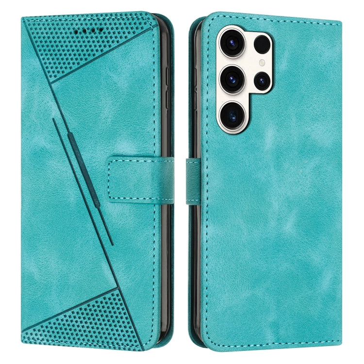 Dream Triangle Leather Phone Case with Lanyard