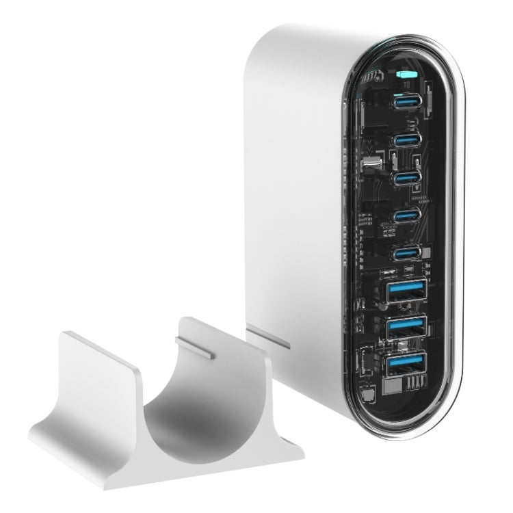 268W GaN 5 Type-C 3 USB Multi Ports Sharing Desktop Charger, US Plug, EU Plug, UK Plug, AU Plug