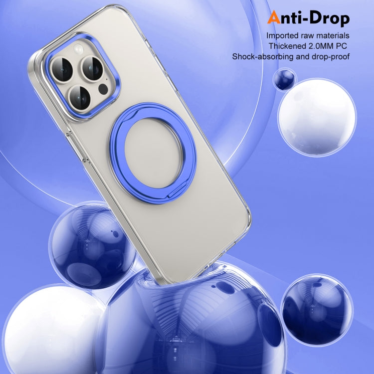 Ice-Cold Rotating Ring Holder PC MagSafe Phone Case, For iPhone 15 Pro Max, For iPhone 15 Pro, For iPhone 15 Plus / 14 Plus, For iPhone 15