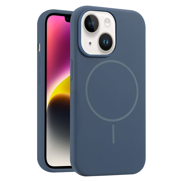 Liquid Silicone MagSafe Phone Case, For iPhone 15, For iPhone 14 Plus, For iPhone 14