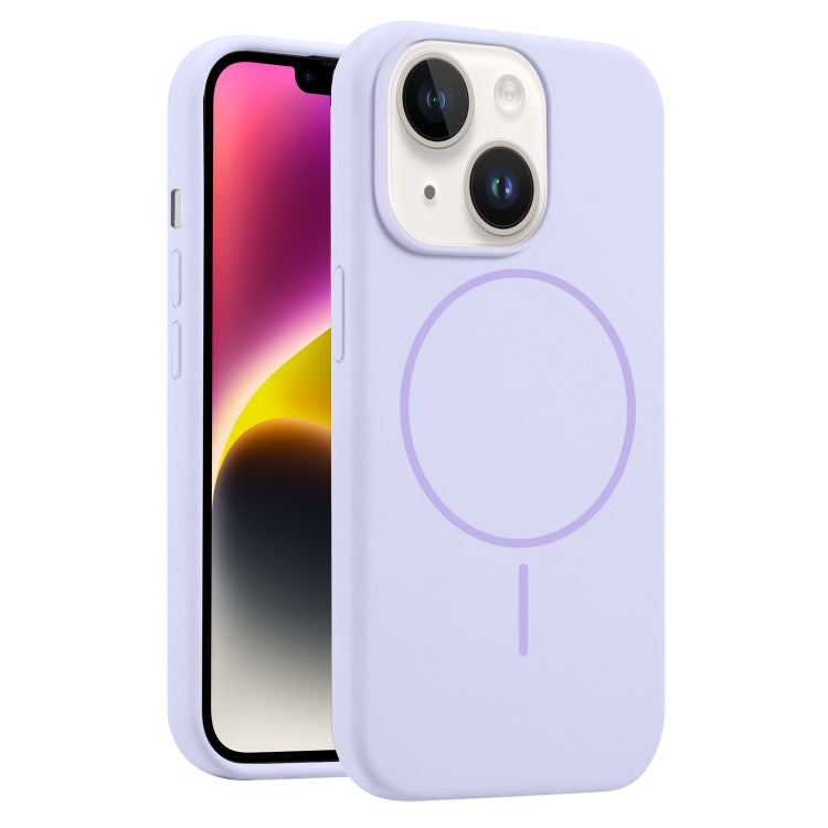 Liquid Silicone MagSafe Phone Case, For iPhone 15, For iPhone 14 Plus, For iPhone 14