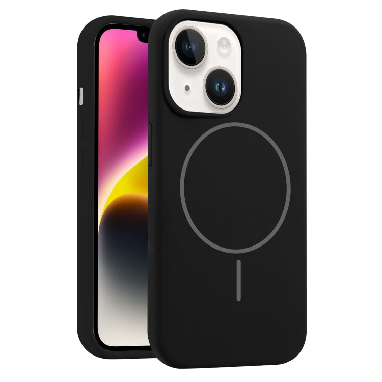 Liquid Silicone MagSafe Phone Case, For iPhone 15, For iPhone 14 Plus, For iPhone 14