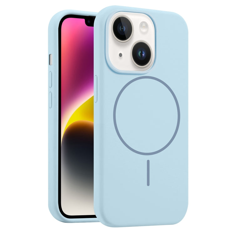Liquid Silicone MagSafe Phone Case, For iPhone 15, For iPhone 14 Plus, For iPhone 14