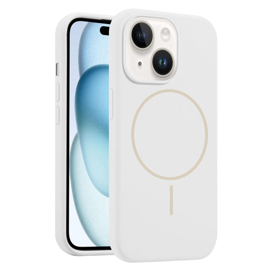 Liquid Silicone MagSafe Phone Case, For iPhone 15, For iPhone 14 Plus, For iPhone 14