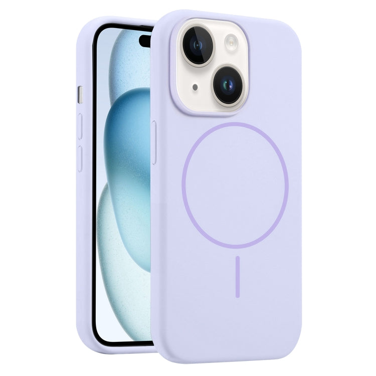 Liquid Silicone MagSafe Phone Case, For iPhone 15, For iPhone 14 Plus, For iPhone 14