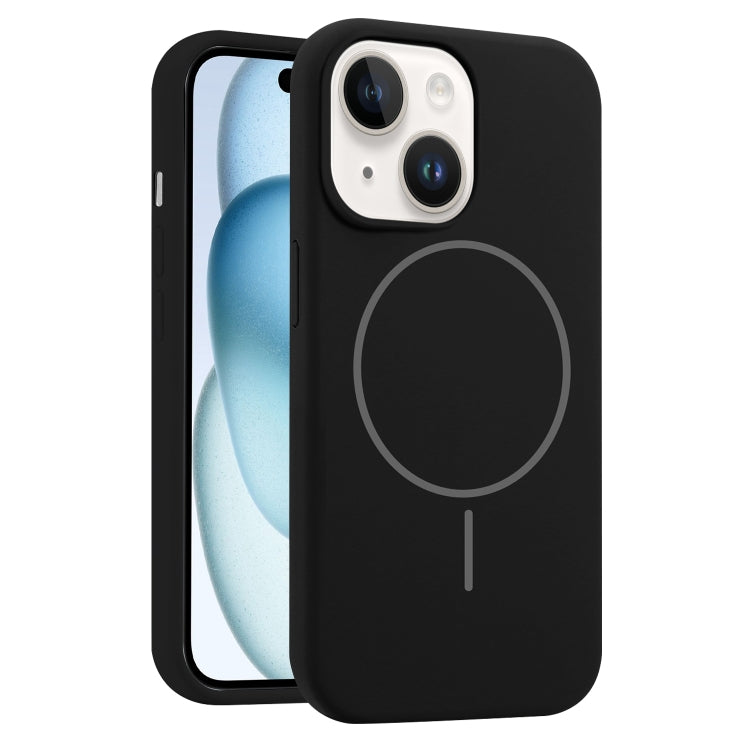 Liquid Silicone MagSafe Phone Case, For iPhone 15, For iPhone 14 Plus, For iPhone 14