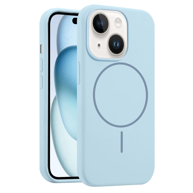 Liquid Silicone MagSafe Phone Case, For iPhone 15, For iPhone 14 Plus, For iPhone 14