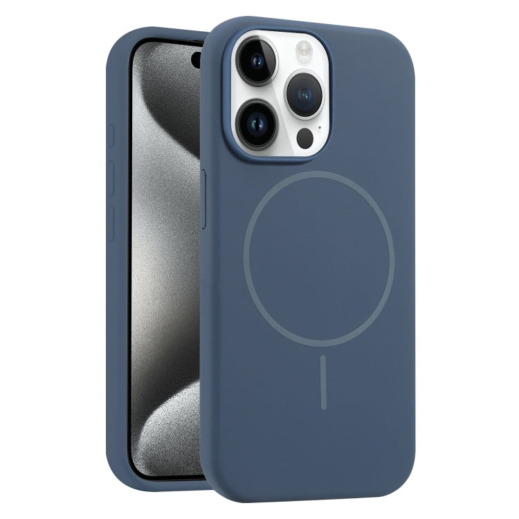 Liquid Silicone MagSafe Phone Case, For iPhone 15 Pro Max, For iPhone 15 Pro