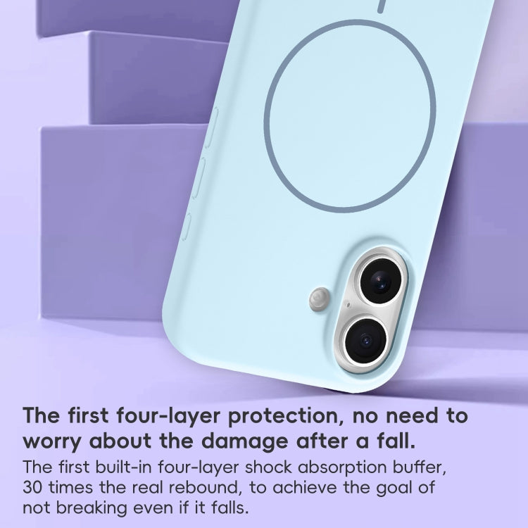 Liquid Silicone MagSafe Phone Case, For iPhone 15, For iPhone 14 Plus, For iPhone 14