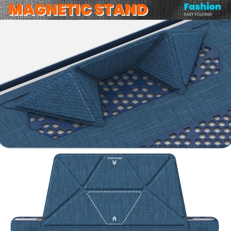Fabric Magnetic Holder Laptop Protective Case, For MacBook Pro 13.3 inch M1 A2338, For MacBook Pro 14 inch A2918 / A2992, For MacBook Air 13.6 inch A3113 / A2681, For MacBook Air 15.3 inch A3114 / A2941, For MacBook Pro 16.2 inch A2991 / A2485���������...