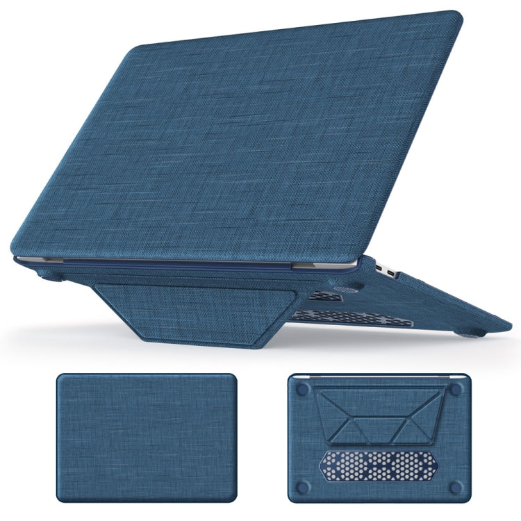 Fabric Magnetic Holder Laptop Protective Case, For MacBook Pro 13.3 inch M1 A2338, For MacBook Pro 14 inch A2918 / A2992, For MacBook Air 13.6 inch A3113 / A2681, For MacBook Air 15.3 inch A3114 / A2941, For MacBook Pro 16.2 inch A2991 / A2485���������...