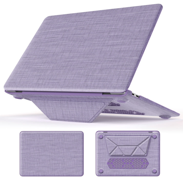 Fabric Magnetic Holder Laptop Protective Case, For MacBook Pro 13.3 inch M1 A2338, For MacBook Pro 14 inch A2918 / A2992, For MacBook Air 13.6 inch A3113 / A2681, For MacBook Air 15.3 inch A3114 / A2941, For MacBook Pro 16.2 inch A2991 / A2485���������...