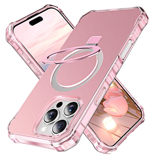 Solid Color Wave MagSafe Holder Phone Case, For iPhone 16 Pro Max, For iPhone 16 Pro, For iPhone 16 Plus, For iPhone 16
