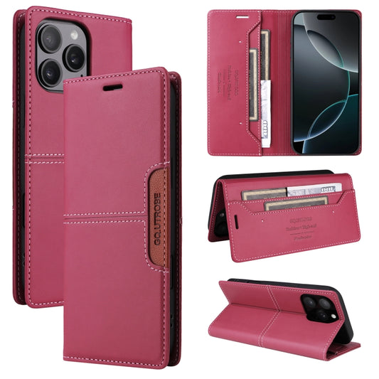 GQUTROBE G01 RFID Anti-theft Leather Phone Case