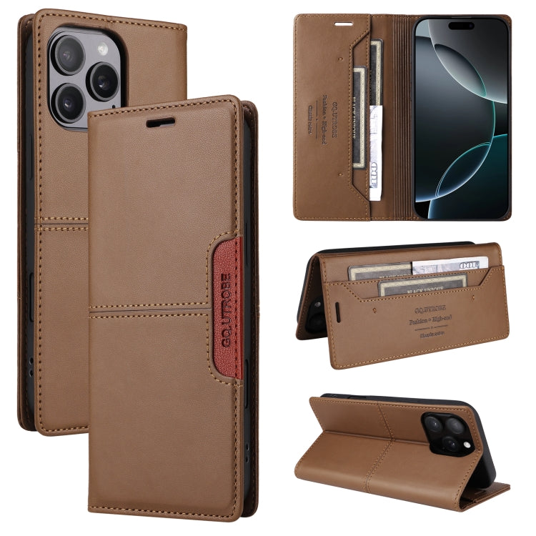 GQUTROBE G01 RFID Anti-theft Leather Phone Case