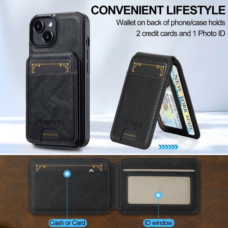 LC.IMEEKE L3 Series Detachable RFID Card Bag Magsafe Phone Case