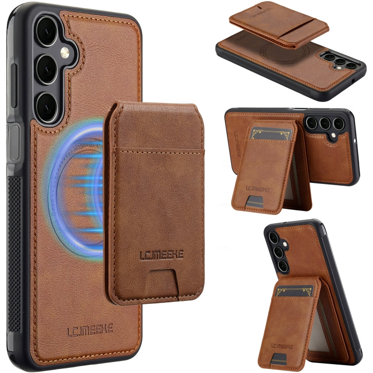 LC.IMEEKE L3 Series Detachable RFID Card Bag Magsafe Phone Case, For Samsung Galaxy S23 FE 5G, For Samsung Galaxy S23 Ultra 5G, For Samsung Galaxy S20 FE, For Samsung Galaxy S22 Ultra 5G