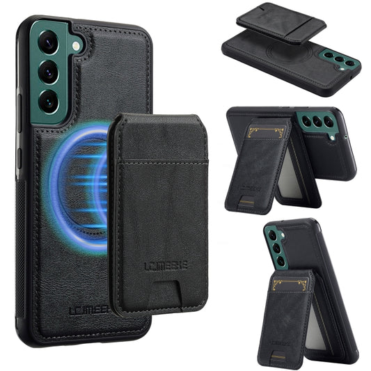 LC.IMEEKE L3 Series Detachable RFID Card Bag Magsafe Phone Case, For Samsung Galaxy S21+ 5G, For Samsung Galaxy S21 Ultra 5G