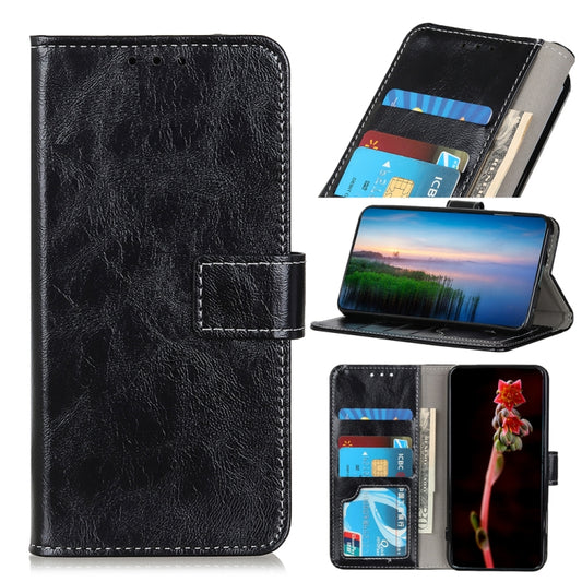 Retro Crazy Horse Texture Horizontal Flip Leather Case with Holder & Card Slots & Photo Frame & Wallet, For Sony Xperia 5 II