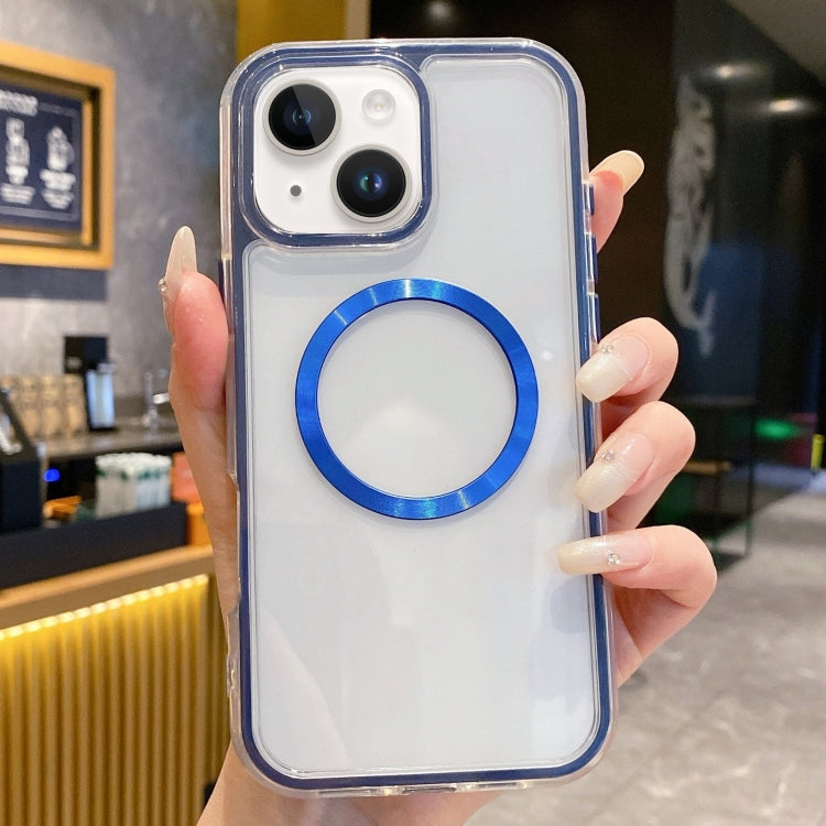 3 in 1 Airbag CD Texture MagSafe Phone Case, For iPhone 14, For iPhone 14 Pro, For iPhone 14 Pro Max