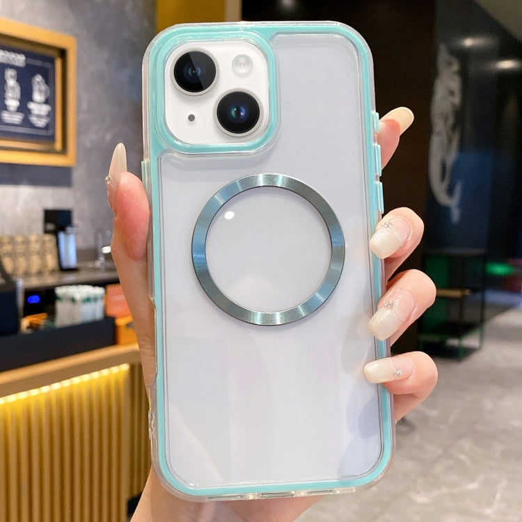 3 in 1 Airbag CD Texture MagSafe Phone Case, For iPhone 14, For iPhone 14 Pro, For iPhone 14 Pro Max