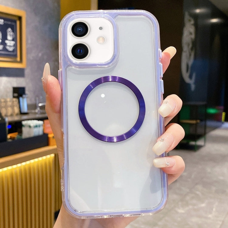 3 in 1 Airbag CD Texture MagSafe Phone Case, For iPhone 11 Pro Max, For iPhone 11, For iPhone 11 Pro