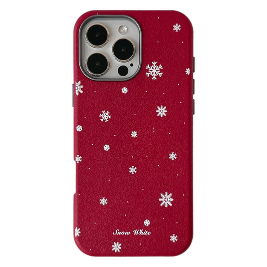 Christmas Series Frosted PC Hybrid TPU Leather Phone Case, For iPhone 13 Pro Max, For iPhone 13 Pro, For iPhone 13, For iPhone 12, For iPhone 12 Pro Max, For iPhone 12 Pro, For iPhone 11 Pro Max, For iPhone 11