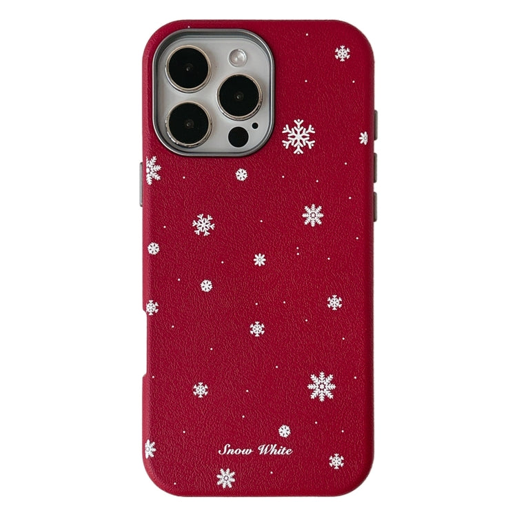 Christmas Series Frosted PC Hybrid TPU Leather Phone Case, For iPhone 13 Pro Max, For iPhone 13 Pro, For iPhone 13, For iPhone 12, For iPhone 12 Pro Max, For iPhone 12 Pro, For iPhone 11 Pro Max, For iPhone 11