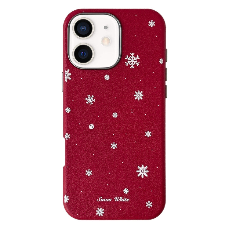 Christmas Series Frosted PC Hybrid TPU Leather Phone Case, For iPhone 13 Pro Max, For iPhone 13 Pro, For iPhone 13, For iPhone 12, For iPhone 12 Pro Max, For iPhone 12 Pro, For iPhone 11 Pro Max, For iPhone 11