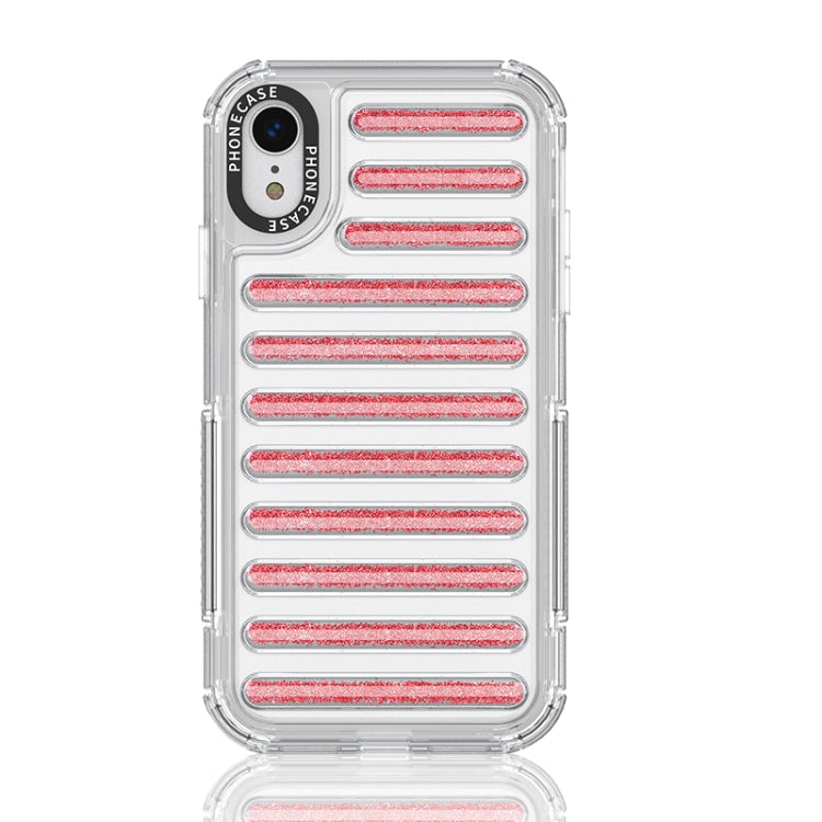 Capsule Glitter TPU Hybrid PC Airbag Phone Case, For iPhone 11, For iPhone XS / X, For iPhone XR, For iPhone XS Max