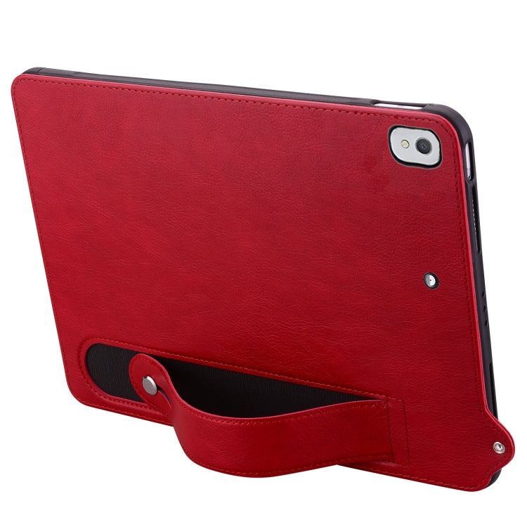 TPU Leather Back Tablet Case with Wristband, For iPad 10.2 2021 / 2020 / 10.5 2019, For iPad mini 5 / 4 / 3 / 2 / 1, For iPad Pro 9.7 / 9.7 2018 / 2017