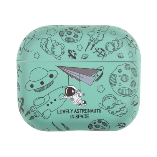 Astronaut Pattern TPU Earphones Protective Case, For AirPods 4