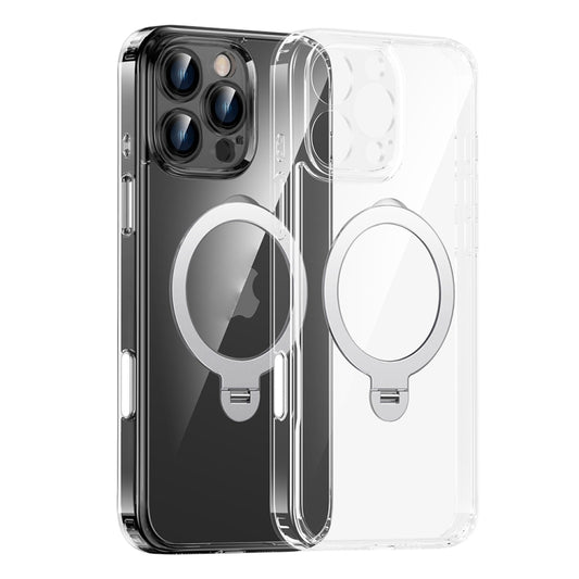Fine Hole 360 Degree Rotating Holder MagSafe Phone Case, For iPhone 16 Pro Max, For iPhone 16 Pro, For iPhone 16 Plus, For iPhone 16, For iPhone 15 Pro Max, For iPhone 15 Pro, For iPhone 15