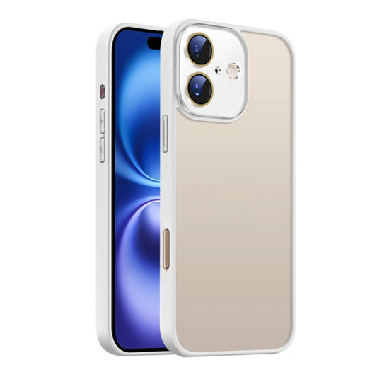 Nano Semi-transparent Frosted Skin Feel Phone Case, For iPhone 16, For iPhone 15 Pro Max, For iPhone 15 Pro
