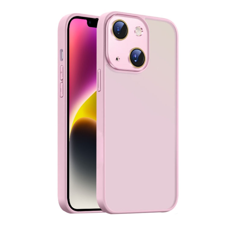 Nano Semi-transparent Frosted Skin Feel Phone Case, For iPhone 15 Plus, For iPhone 15, For iPhone 14