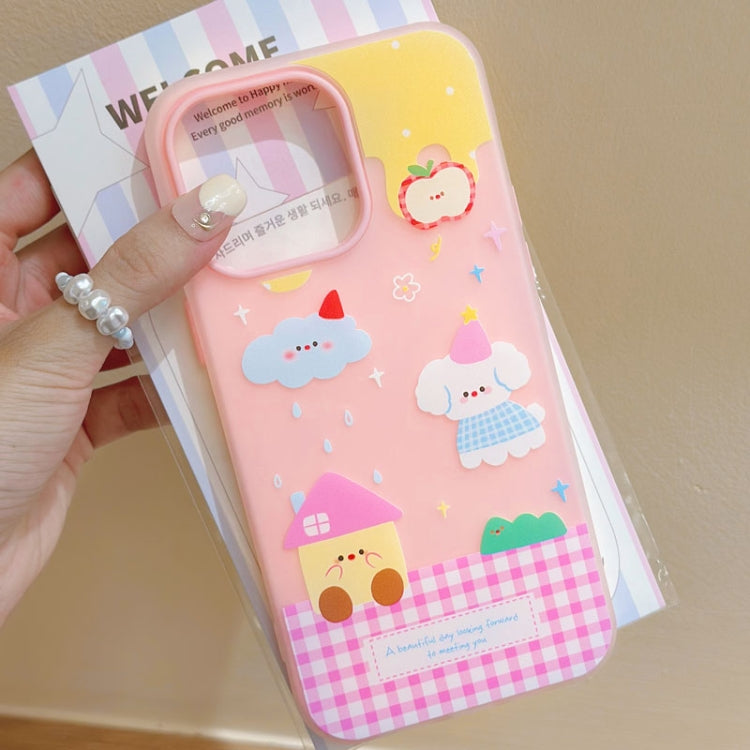 Skin Feeling Jelly TPU Hybrid PC Phone Case, For iPhone 14 Pro