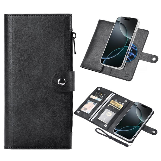 ViLi GVS-C Series MagSafe Magnetic RFID Leather Flip Phone Case, For iPhone 16 Pro Max, For iPhone 16 Pro, For iPhone 16 Plus, For iPhone 16, For iPhone 15 Pro Max, For iPhone 15 Pro