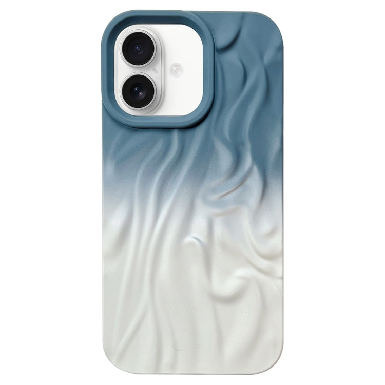 Wrinkle Gradient Skin-feel Frosted TPU Phone Case, For iPhone 16 Pro Max, For iPhone 16, For iPhone 15 Pro Max, For iPhone 15 Pro, For iPhone 15 Plus, For iPhone 15, For iPhone 14 Plus