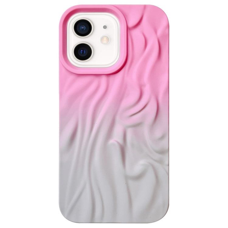 Wrinkle Gradient Skin-feel Frosted TPU Phone Case, For iPhone 13 Pro, For iPhone 13, For iPhone 12 Pro Max, For iPhone 12 Pro, For iPhone 12, For iPhone 11 Pro Max
