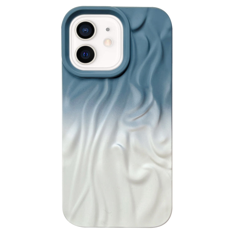 Wrinkle Gradient Skin-feel Frosted TPU Phone Case, For iPhone 13 Pro, For iPhone 13, For iPhone 12 Pro Max, For iPhone 12 Pro, For iPhone 12, For iPhone 11 Pro Max