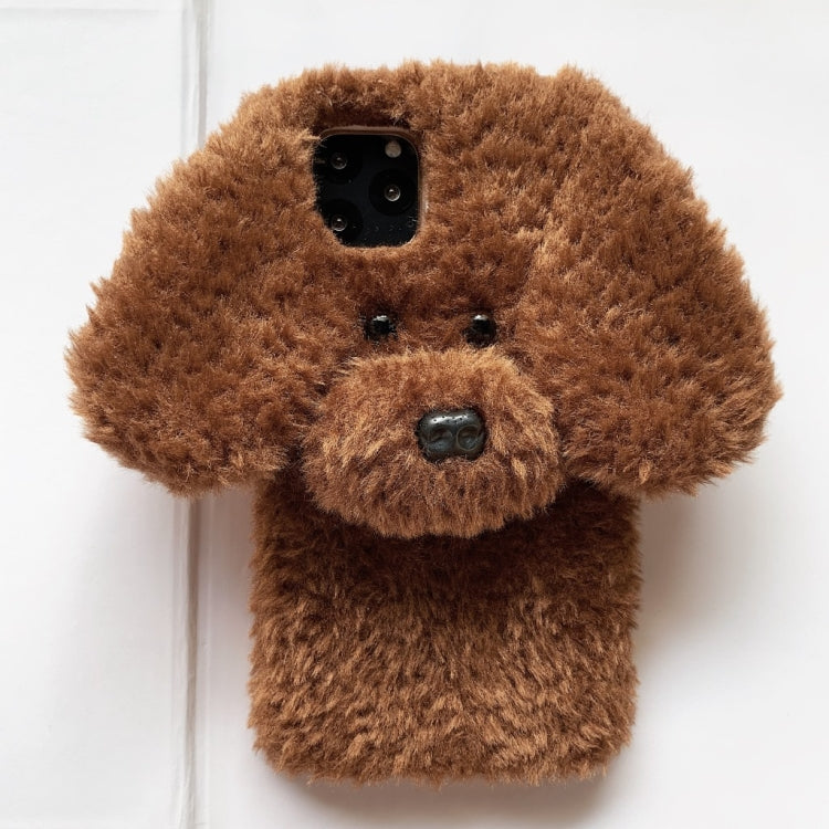 Teddy Dog Plush TPU Phone Case, For iPhone 12, For iPhone 12 Pro Max, For iPhone 12 Pro, For iPhone 12 mini