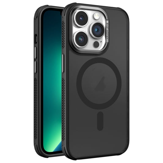 Hardware Side Cooling Skin Feel Frosted Metal Lens Frame MagSafe Phone Case, For iPhone 13 Pro Max, For iPhone 13 Pro, For iPhone 13