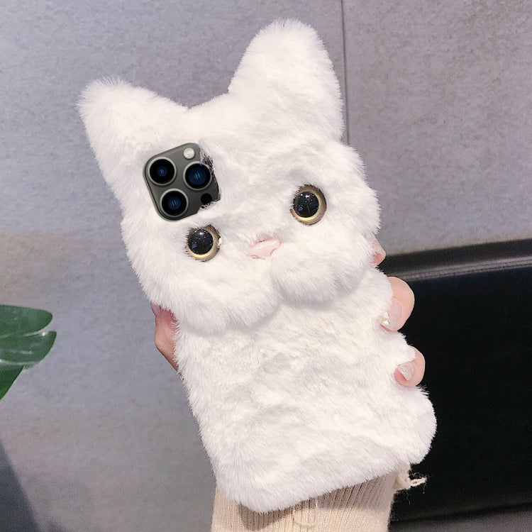 3D Cute Cat Plush Full Coverage Phone Case, For iPhone 12, For iPhone 12 Pro Max, For iPhone 12 Pro, For iPhone 12 mini