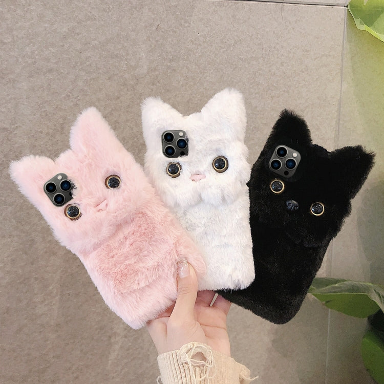3D Cute Cat Plush Full Coverage Phone Case, For iPhone 12, For iPhone 12 Pro Max, For iPhone 12 Pro, For iPhone 12 mini