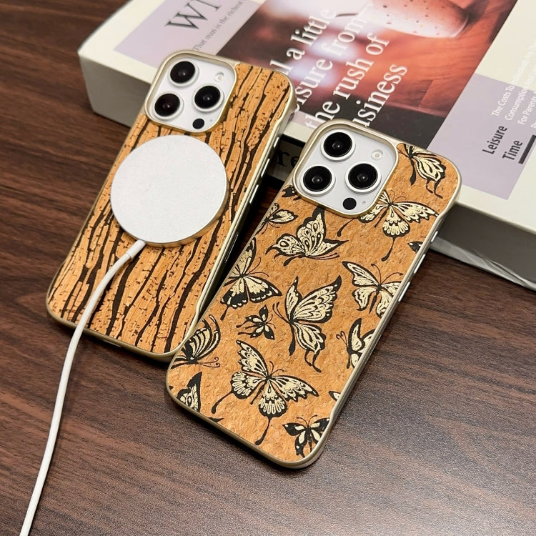 Denior A18 WoodenPaint MagSafe Phone Case, For iPhone 14 / 13, For iPhone 14 Pro, For iPhone 14 Pro Max