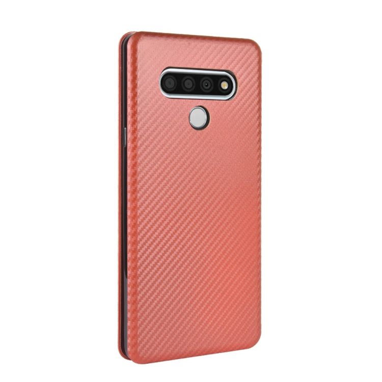 Carbon Fiber Texture Magnetic Horizontal Flip TPU + PC + PU Leather Case with Card Slot, For LG Stylo 6, For LG V60 ThinQ 5G, For BlackBerry KEY2, For BlackBerry Keyone, For Asus ROG Phone 3 ZS661KS, For Asus ROG Phone II