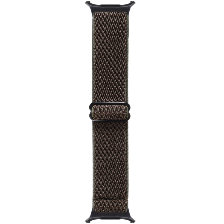 Wave Pattern Nylon Braided Watch Band