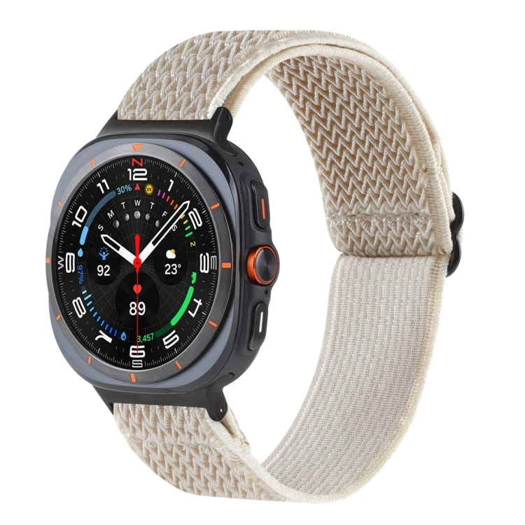 Wave Pattern Nylon Braided Watch Band
