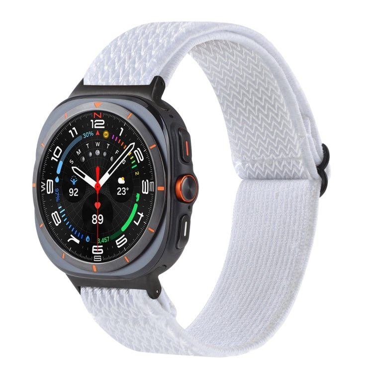 Wave Pattern Nylon Braided Watch Band